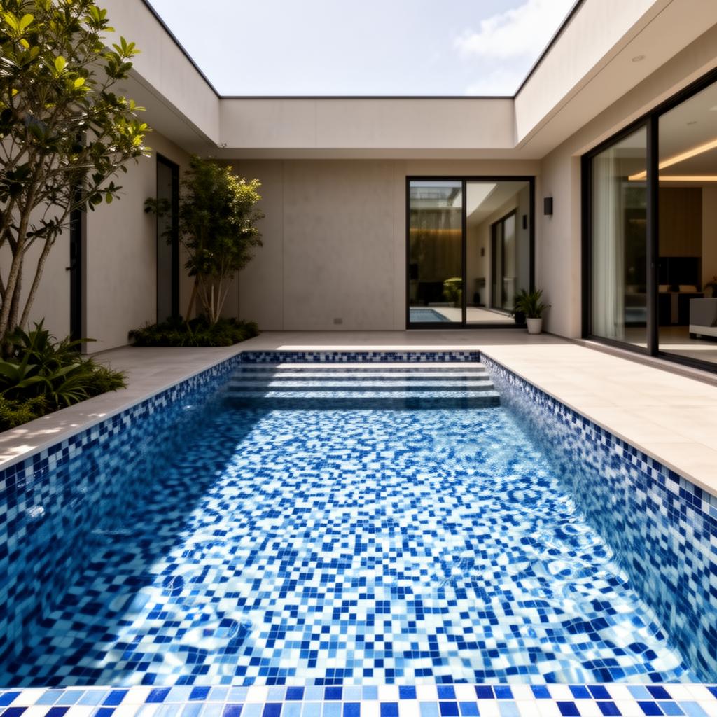 Compact Backyard Pool Build